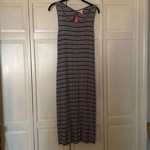 Lilly Pulitzer navy and white tank dress
